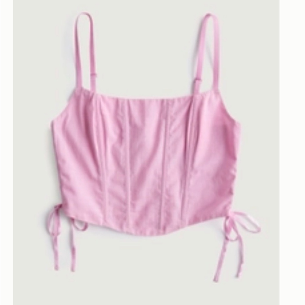 Gilly Hicks Light Pink Crop Top